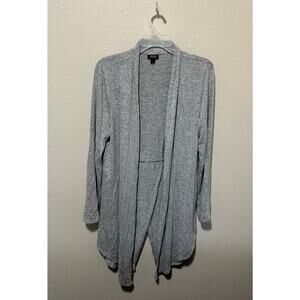 Women’s ANA Stretch Open Front Whimsigoth Cardigan Sweater Long Sleeve, L Large